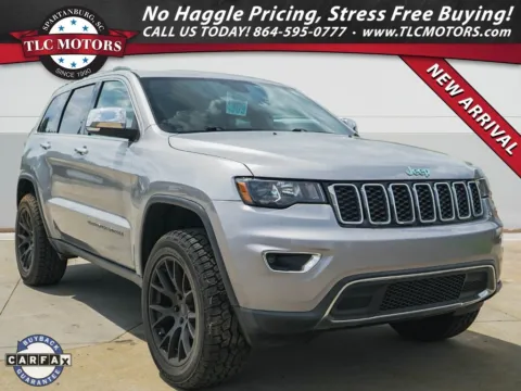 Silver 2018 Jeep Grand Cherokee Limited for sale in Moore, SC
