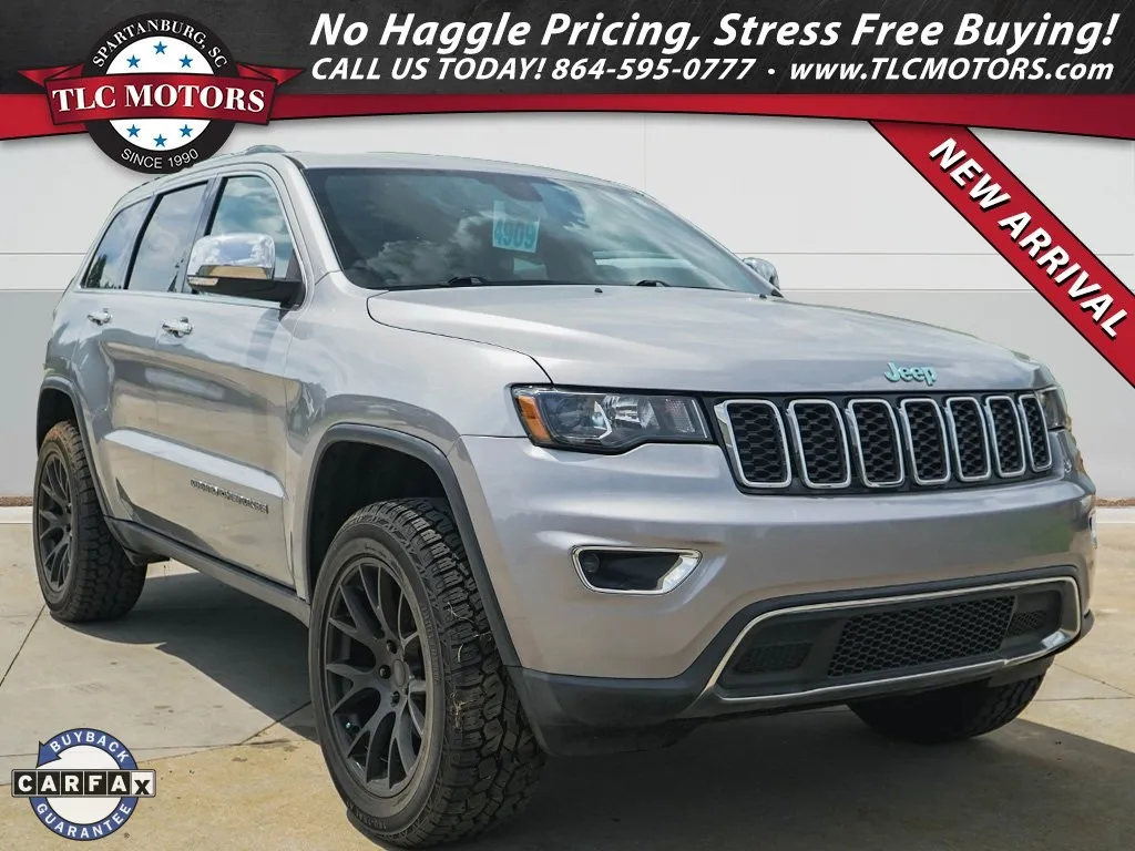 Silver 2018 Jeep Grand Cherokee Limited for sale in Moore, SC