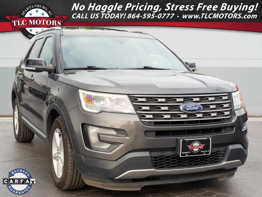 Gray 2017 Ford Explorer XLT for sale in Moore, SC