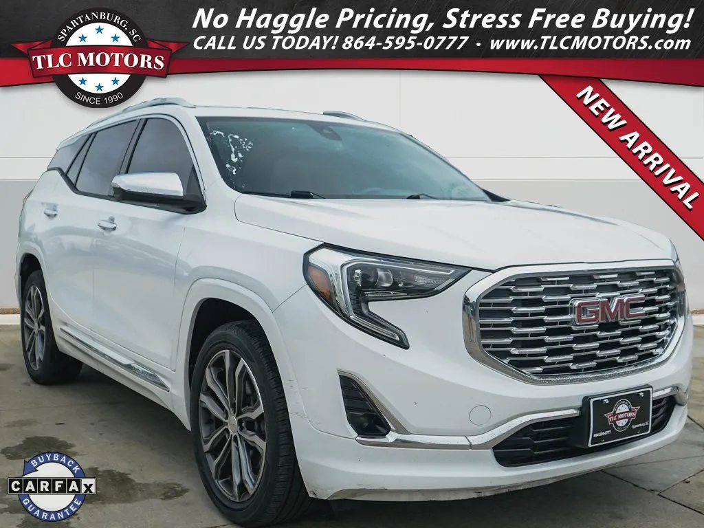 White 2019 GMC Terrain Denali for sale in Moore, SC