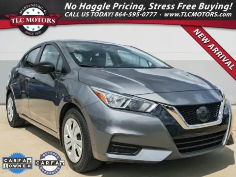Gray 2021 Nissan Versa 1.6 S for sale in Moore, SC