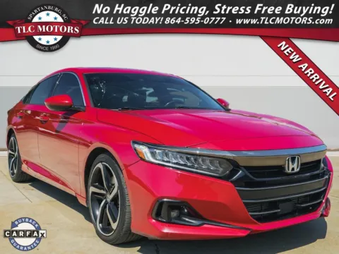 Black 2022 Honda Accord Sport 2.0T for sale in Moore, SC