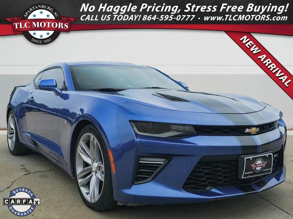 Blue 2018 Chevrolet Camaro SS for sale in Moore, SC