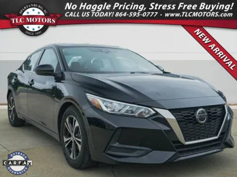Black 2021 Nissan Sentra SV for sale in Moore, SC
