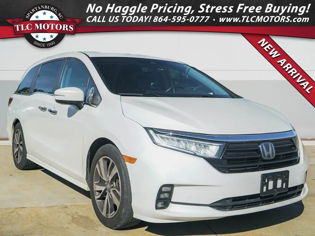Black 2021 Honda Odyssey Touring for sale in Moore, SC