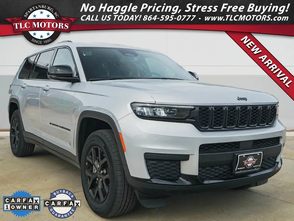 Silver 2024 Jeep Grand Cherokee L Altitude for sale in Moore, SC