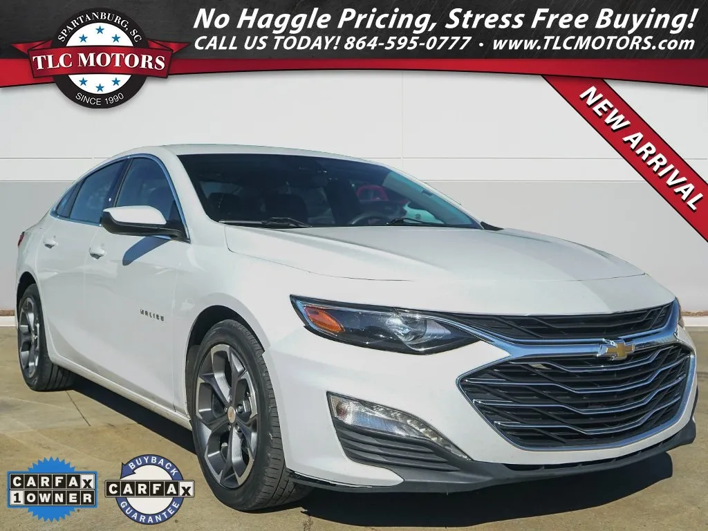 White 2023 Chevrolet Malibu LT for sale in Moore, SC