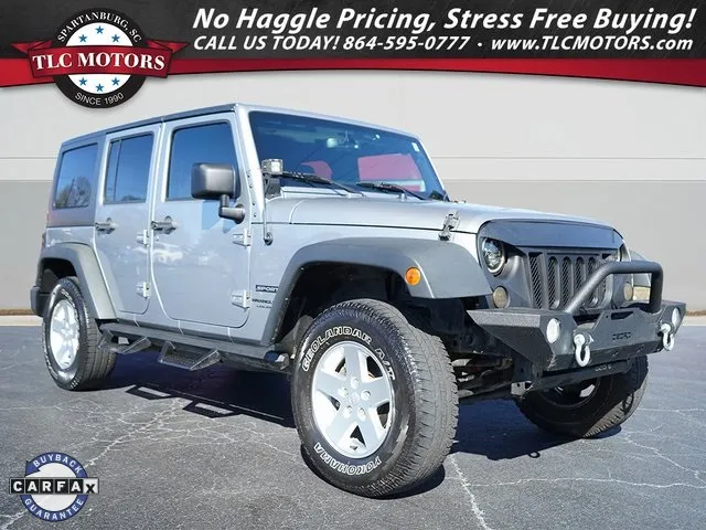 2018 Jeep Wrangler JK Unlimited Sport for sale in Moore, SC