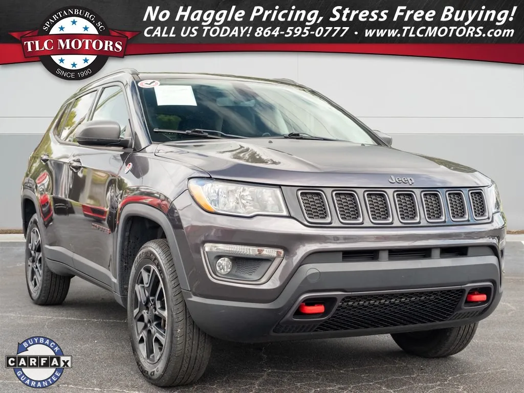 Gray 2019 Jeep Compass Trailhawk for sale in Moore, SC