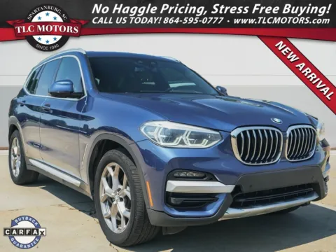 Blue 2021 BMW X3 xDrive30i for sale in Moore, SC