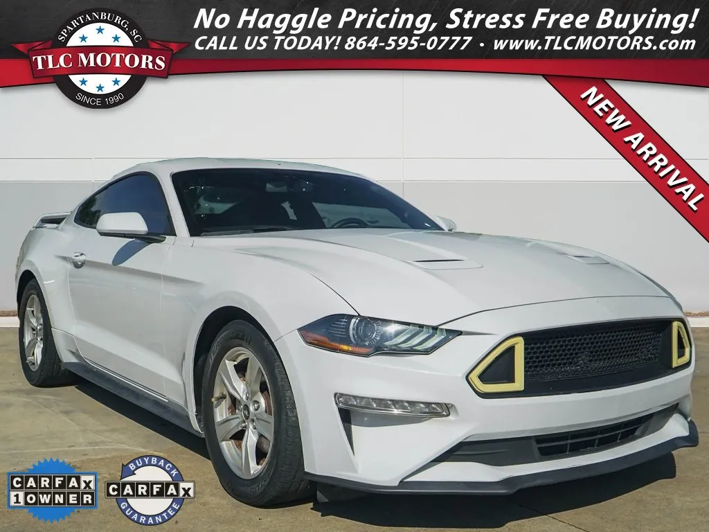 White 2020 Ford Mustang EcoBoost for sale in Moore, SC