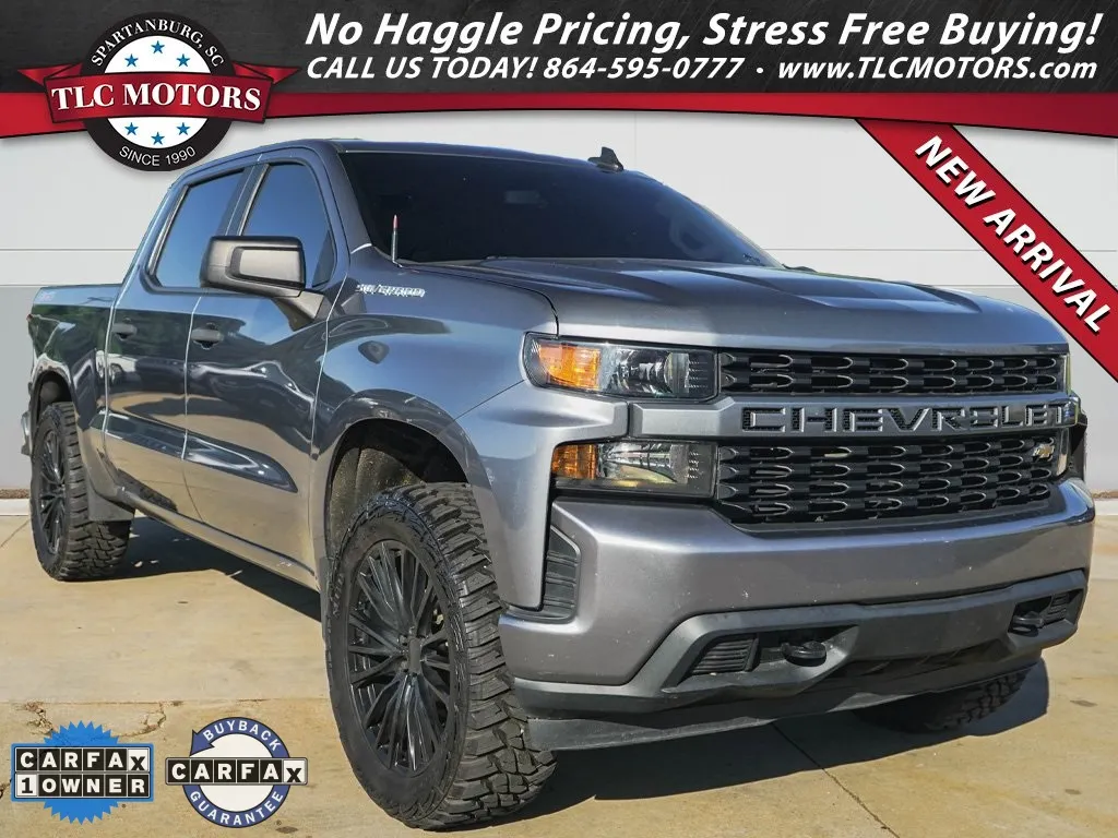 Gray 2021 Chevrolet Silverado 1500 Custom for sale in Moore, SC