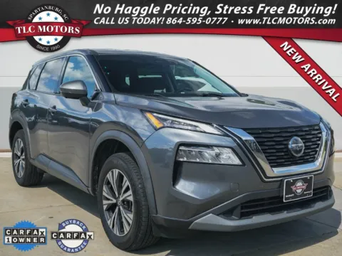 Gray 2021 Nissan Rogue SV for sale in Moore, SC