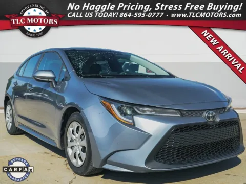 Green 2020 Toyota Corolla LE for sale in Moore, SC