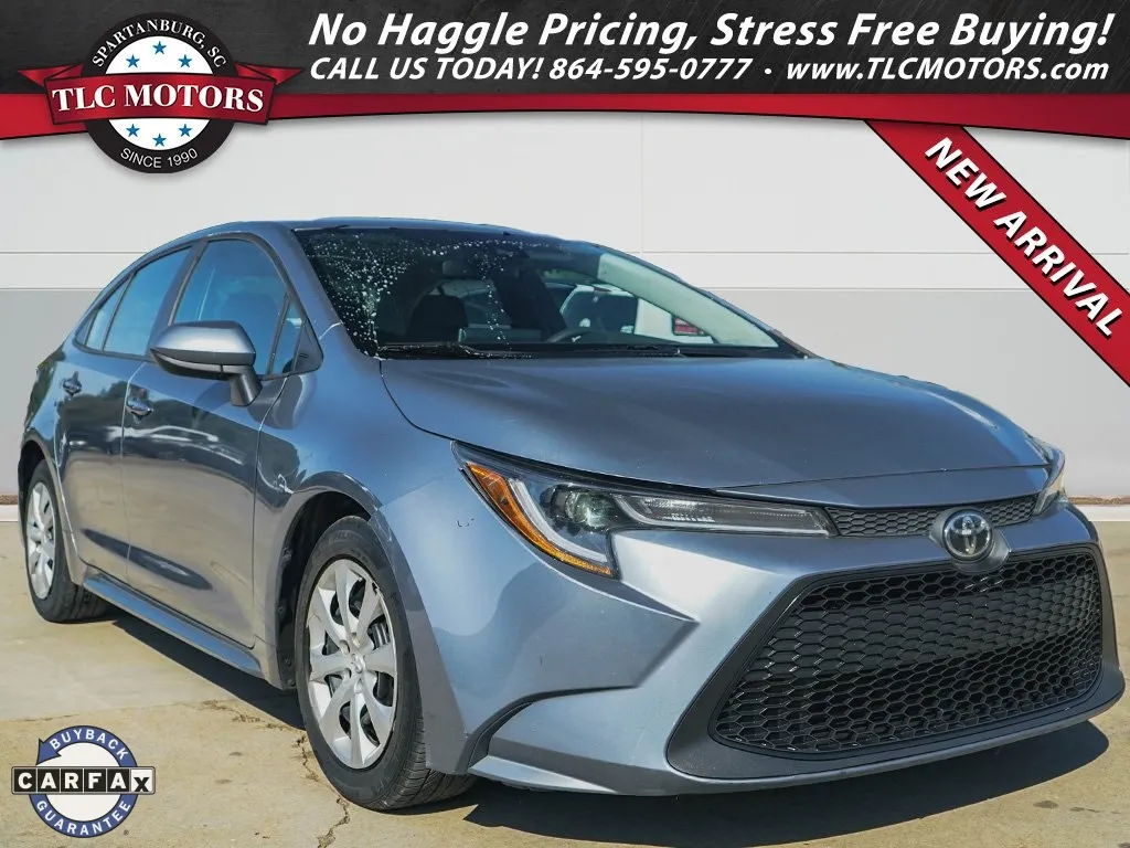 Green 2020 Toyota Corolla LE for sale in Moore, SC