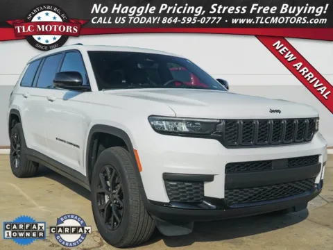 White 2024 Jeep Grand Cherokee L Altitude for sale in Moore, SC