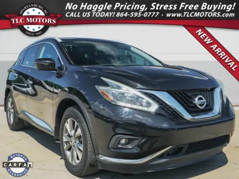 Black 2018 Nissan Murano SL for sale in Moore, SC