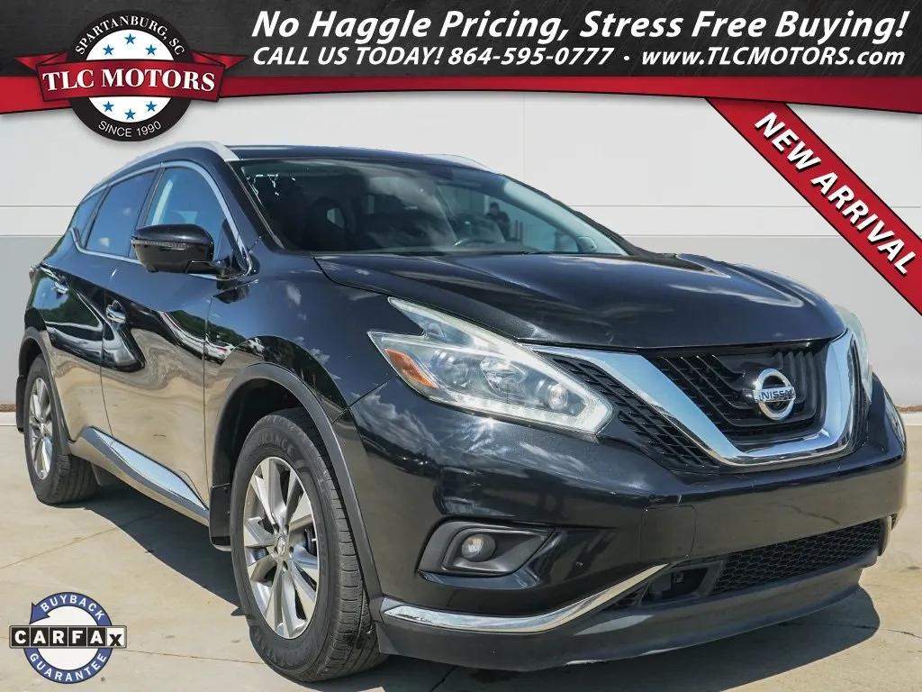 Black 2018 Nissan Murano SL for sale in Moore, SC