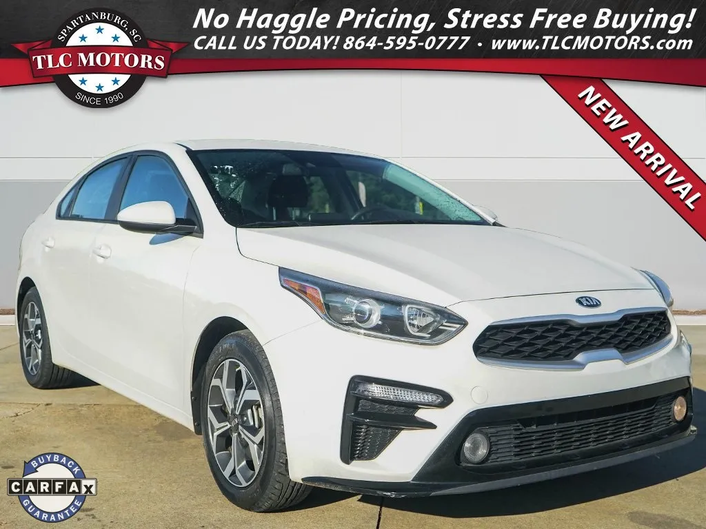 White 2021 Kia Forte LXS for sale in Moore, SC