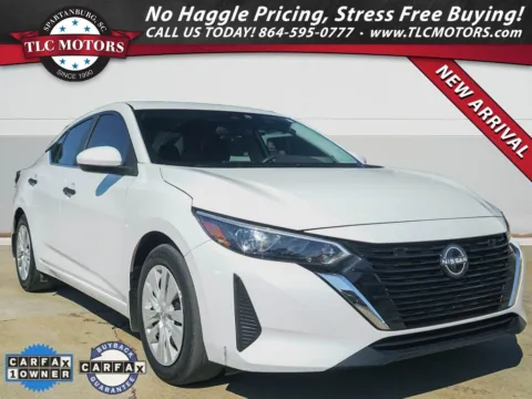 White 2024 Nissan Sentra S for sale in Moore, SC