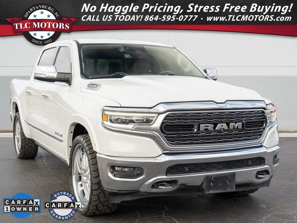 White 2020 Ram 1500 Limited for sale in Moore, SC