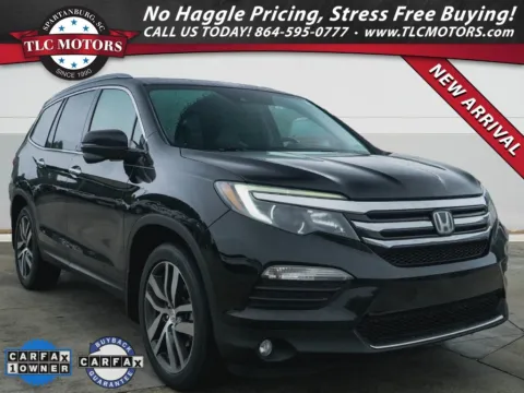Black 2016 Honda Pilot Touring for sale in Moore, SC