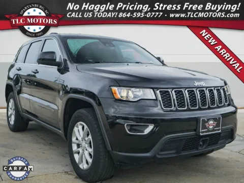Black 2021 Jeep Grand Cherokee Laredo E for sale in Moore, SC