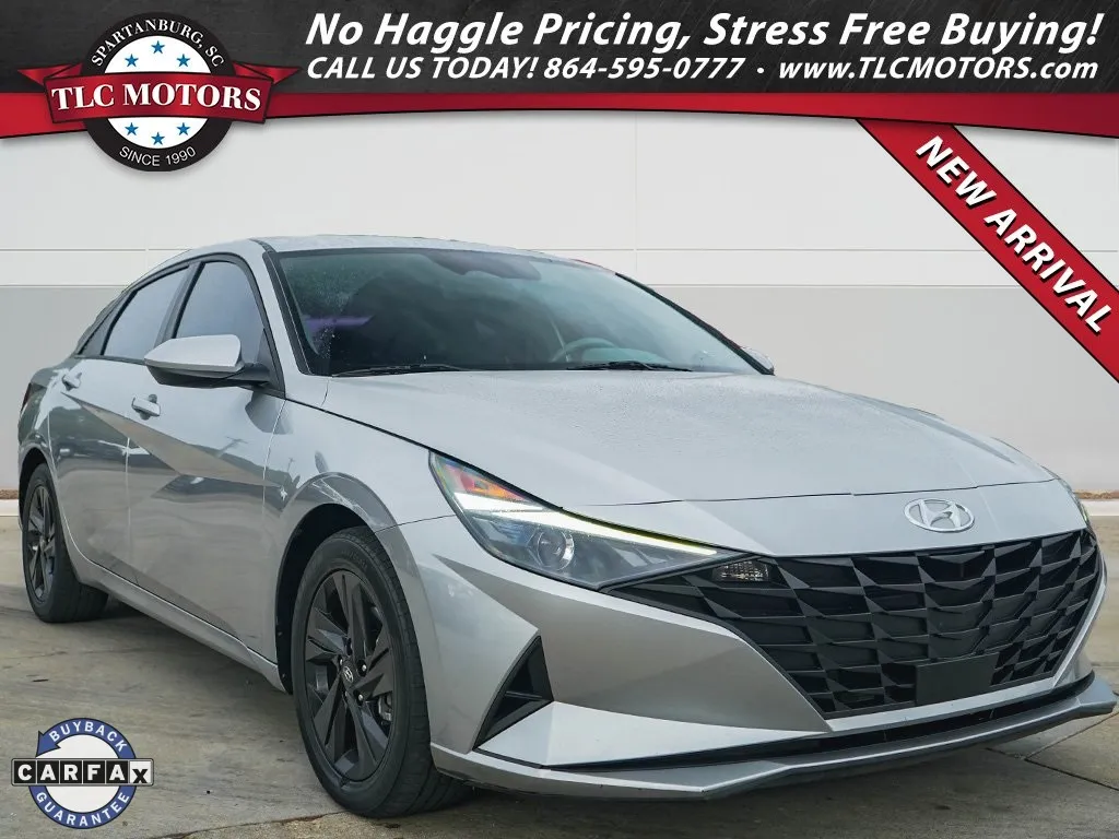 Silver 2021 Hyundai Elantra SEL for sale in Moore, SC