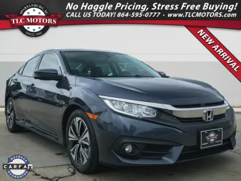 Gray 2018 Honda Civic EX-L for sale in Moore, SC