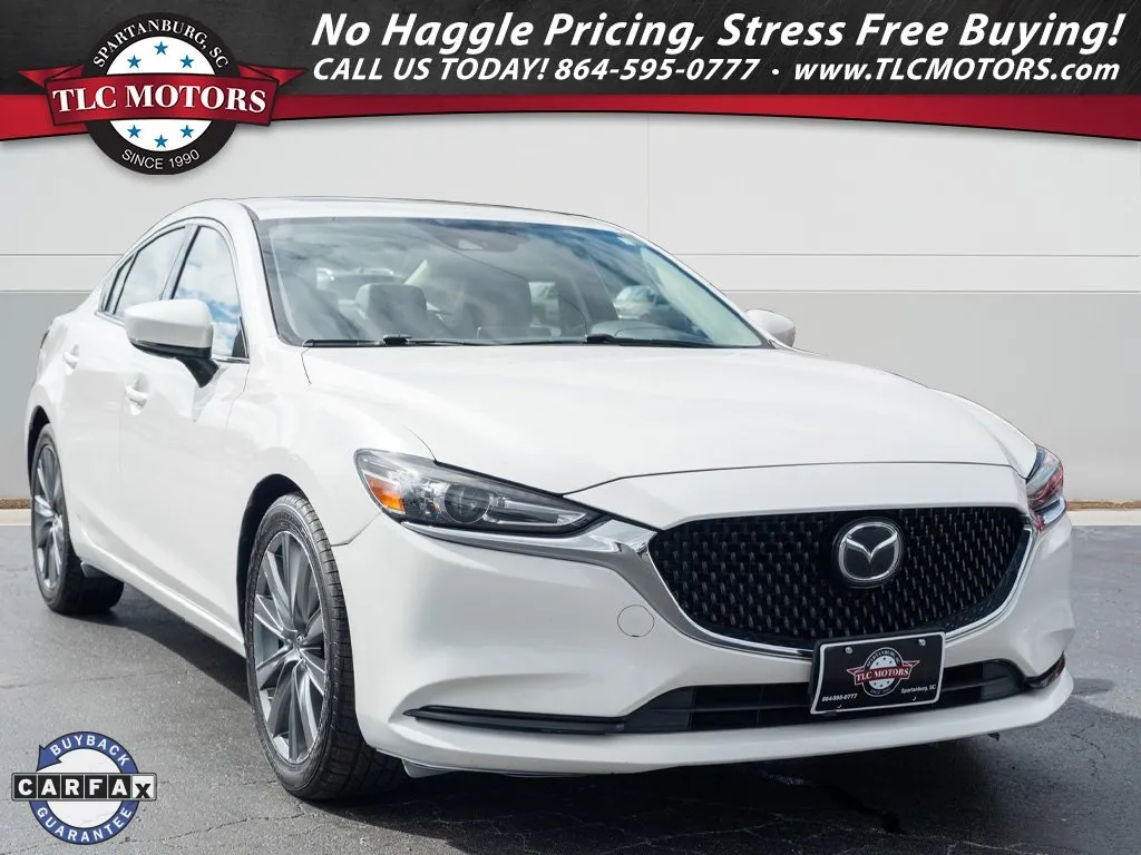 White 2021 Mazda Mazda6 Touring for sale in Moore, SC