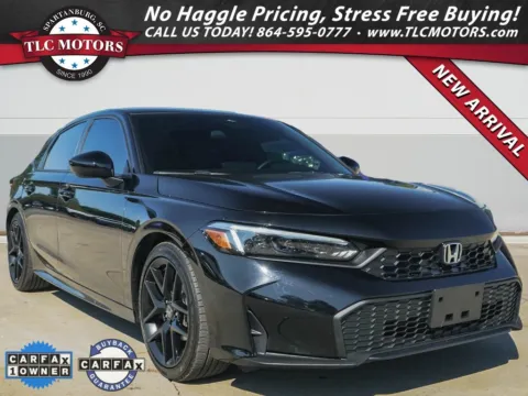 Black 2025 Honda Civic Sport for sale in Moore, SC