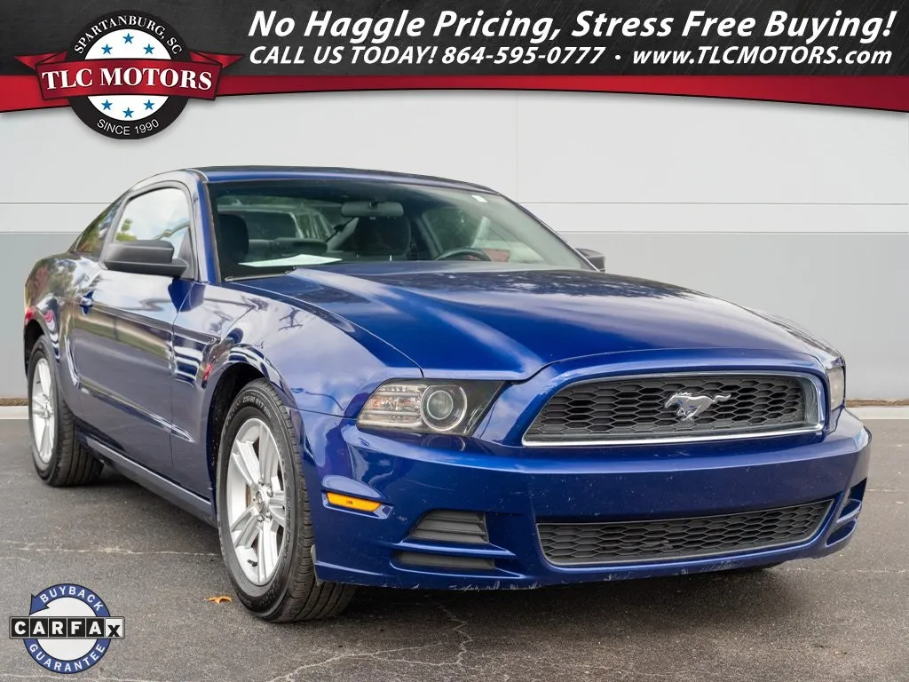 Blue 2014 Ford Mustang V6 for sale in Moore, SC