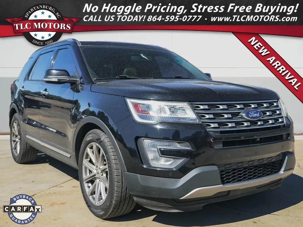Black 2017 Ford Explorer Limited for sale in Moore, SC