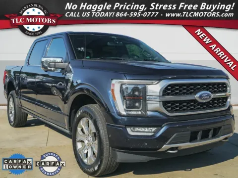Blue 2022 Ford F-150 Platinum for sale in Moore, SC