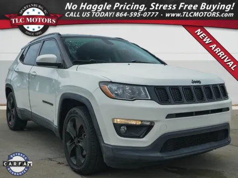 White 2020 Jeep Compass Altitude for sale in Moore, SC