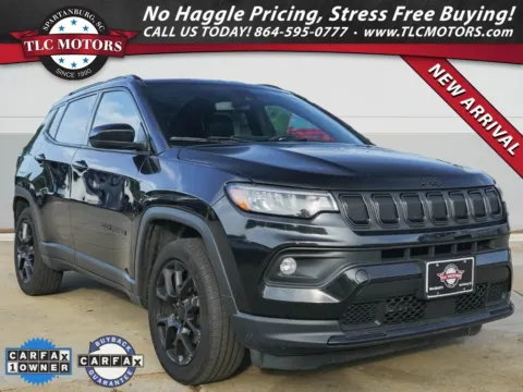 Black 2022 Jeep Compass Altitude for sale in Moore, SC
