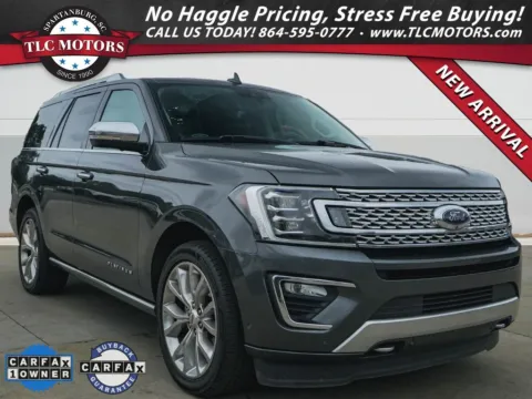 Gray 2019 Ford Expedition Platinum for sale in Moore, SC