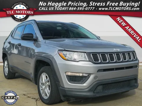 Silver 2021 Jeep Compass Sport for sale in Moore, SC