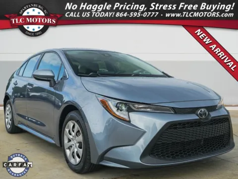 Green 2020 Toyota Corolla LE for sale in Moore, SC