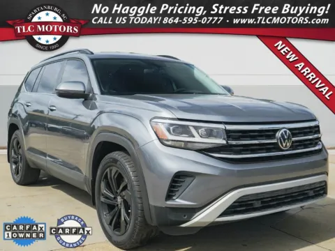 Black 2023 Volkswagen Atlas 3.6L V6 SE w/Technology for sale in Moore, SC