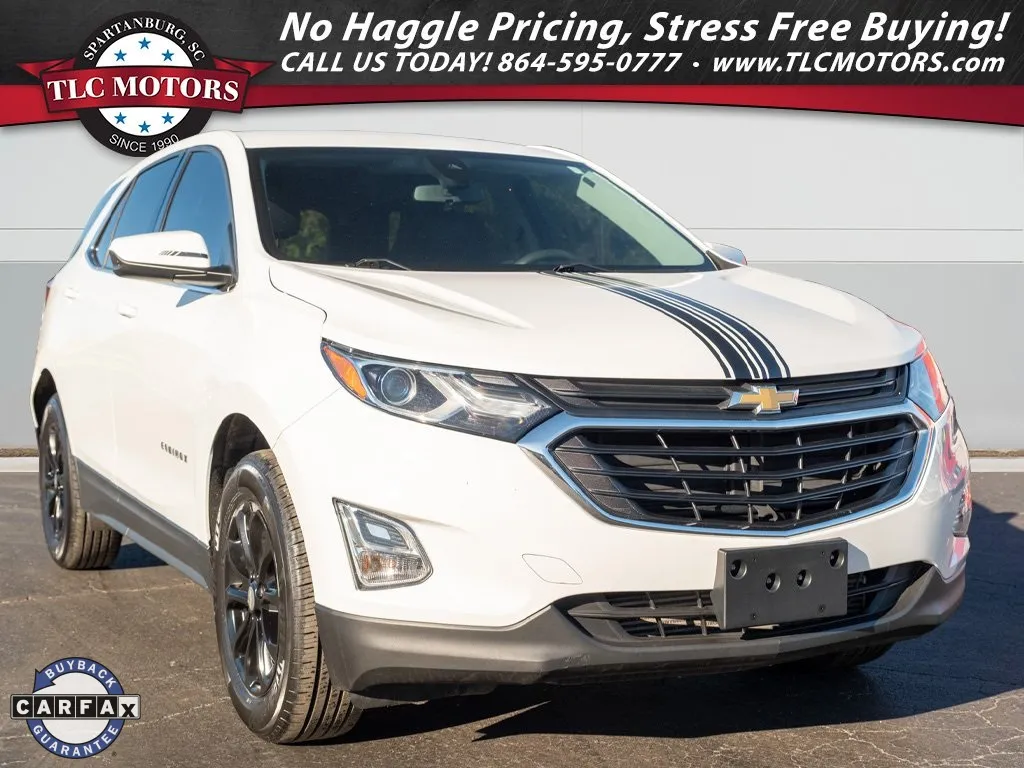 White 2020 Chevrolet Equinox LT for sale in Moore, SC