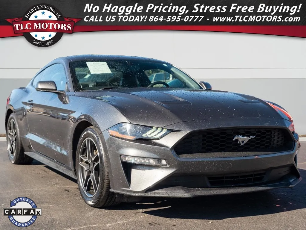 Gray 2020 Ford Mustang EcoBoost Premium for sale in Moore, SC