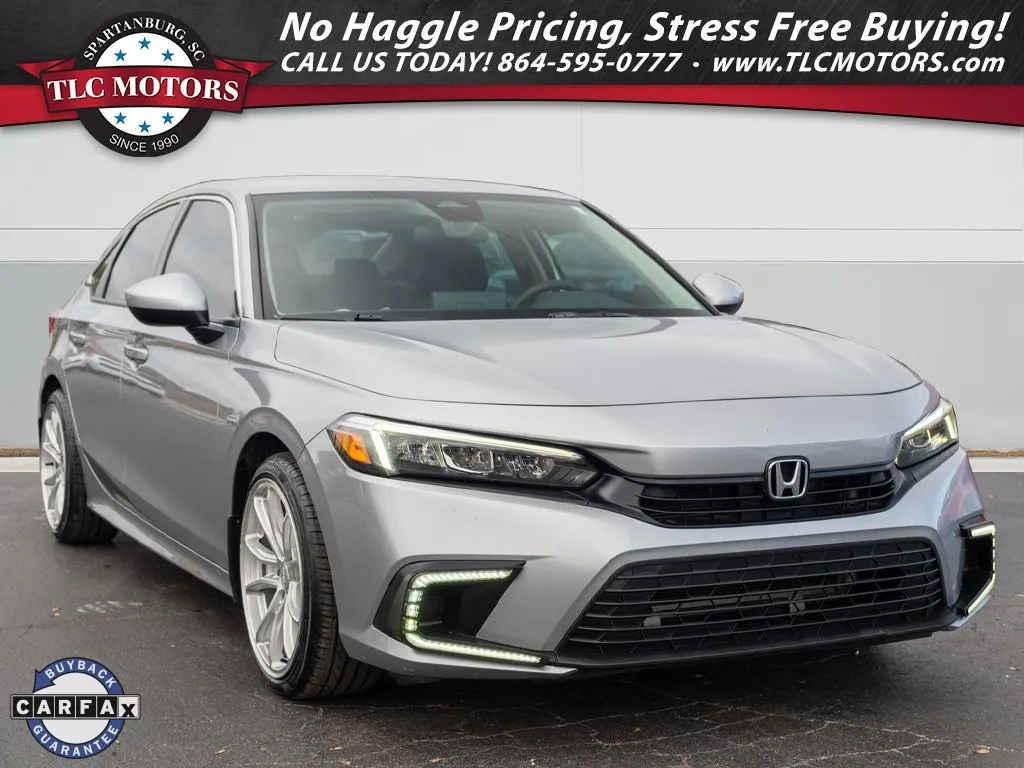 Silver 2022 Honda Civic LX for sale in Moore, SC