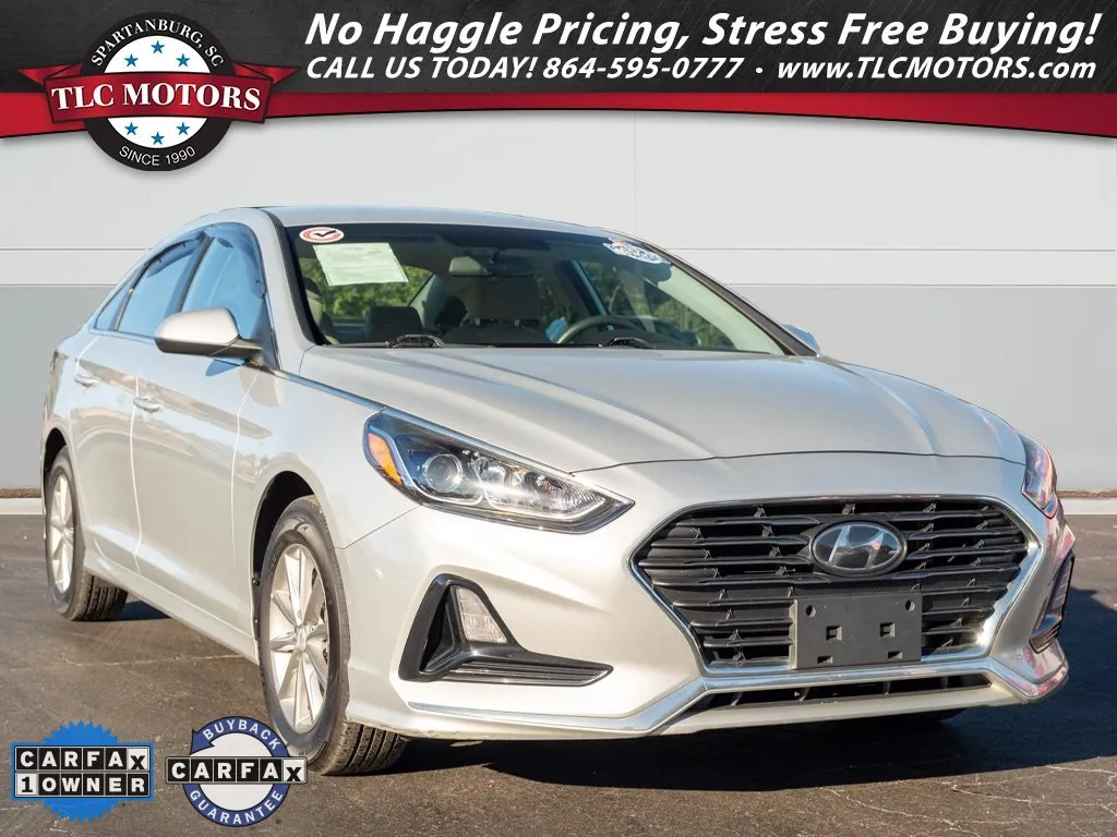 Silver 2019 Hyundai Sonata SE for sale in Moore, SC