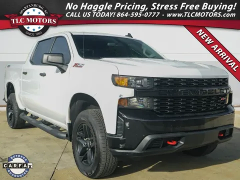 White 2021 Chevrolet Silverado 1500 Custom Trail Boss for sale in Moore, SC