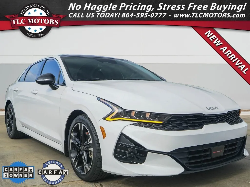 White 2023 Kia K5 GT-Line for sale in Moore, SC