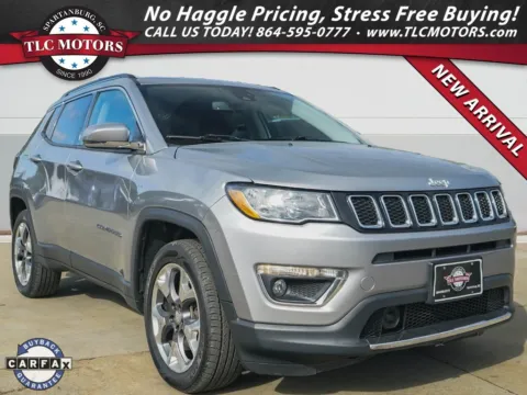 Silver 2021 Jeep Compass Limited for sale in Moore, SC