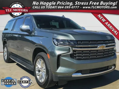Silver 2023 Chevrolet Suburban Premier for sale in Moore, SC