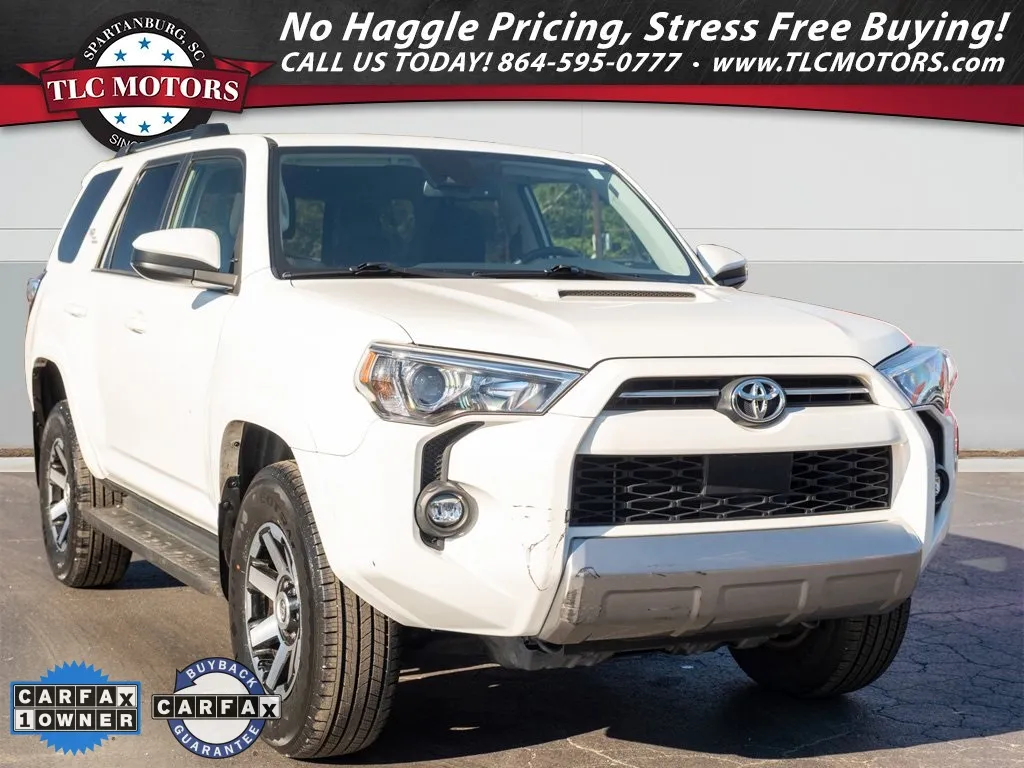 White 2023 Toyota 4Runner TRD Off-Road for sale in Moore, SC
