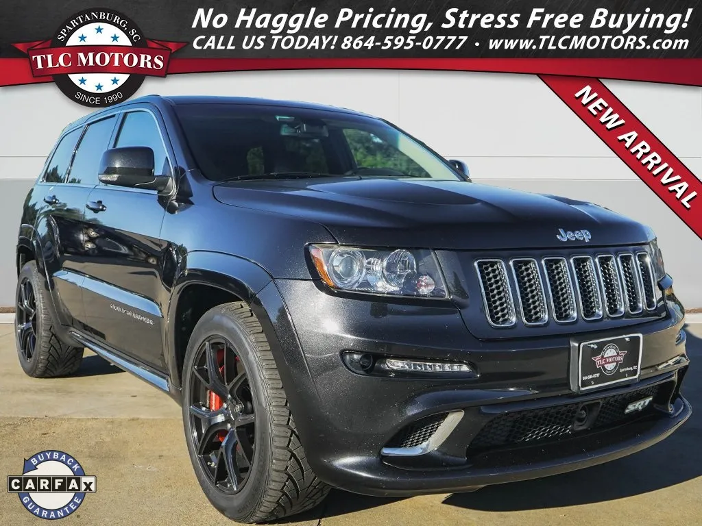 Black 2012 Jeep Grand Cherokee SRT8 for sale in Moore, SC